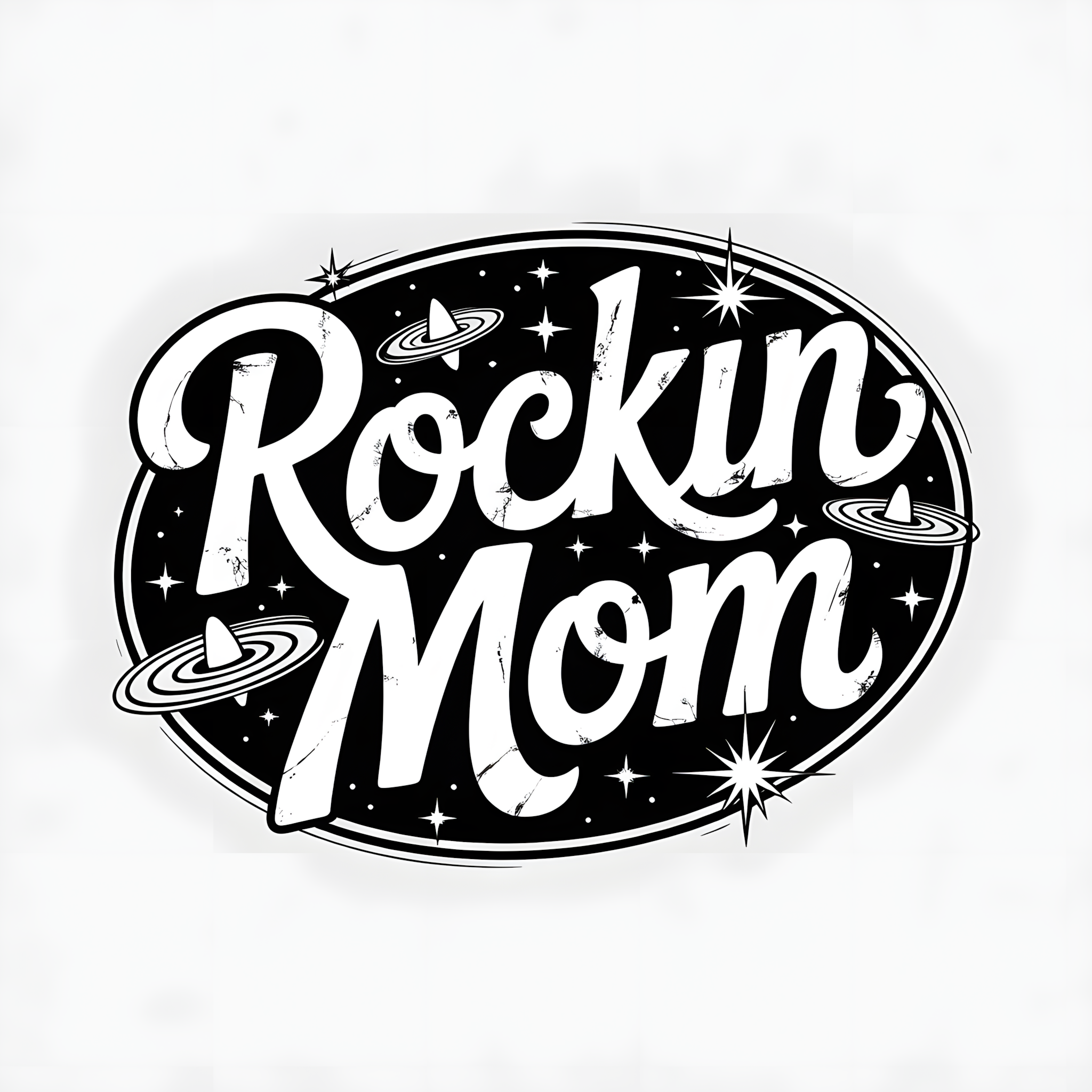 Rockin Mom – Single DTF Transfer