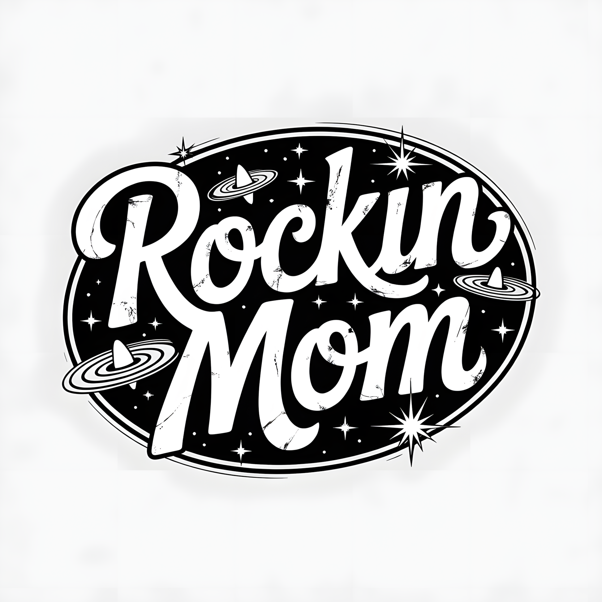 Rockin Mom – Single DTF Transfer