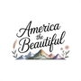 America the Beautiful DTF transfer