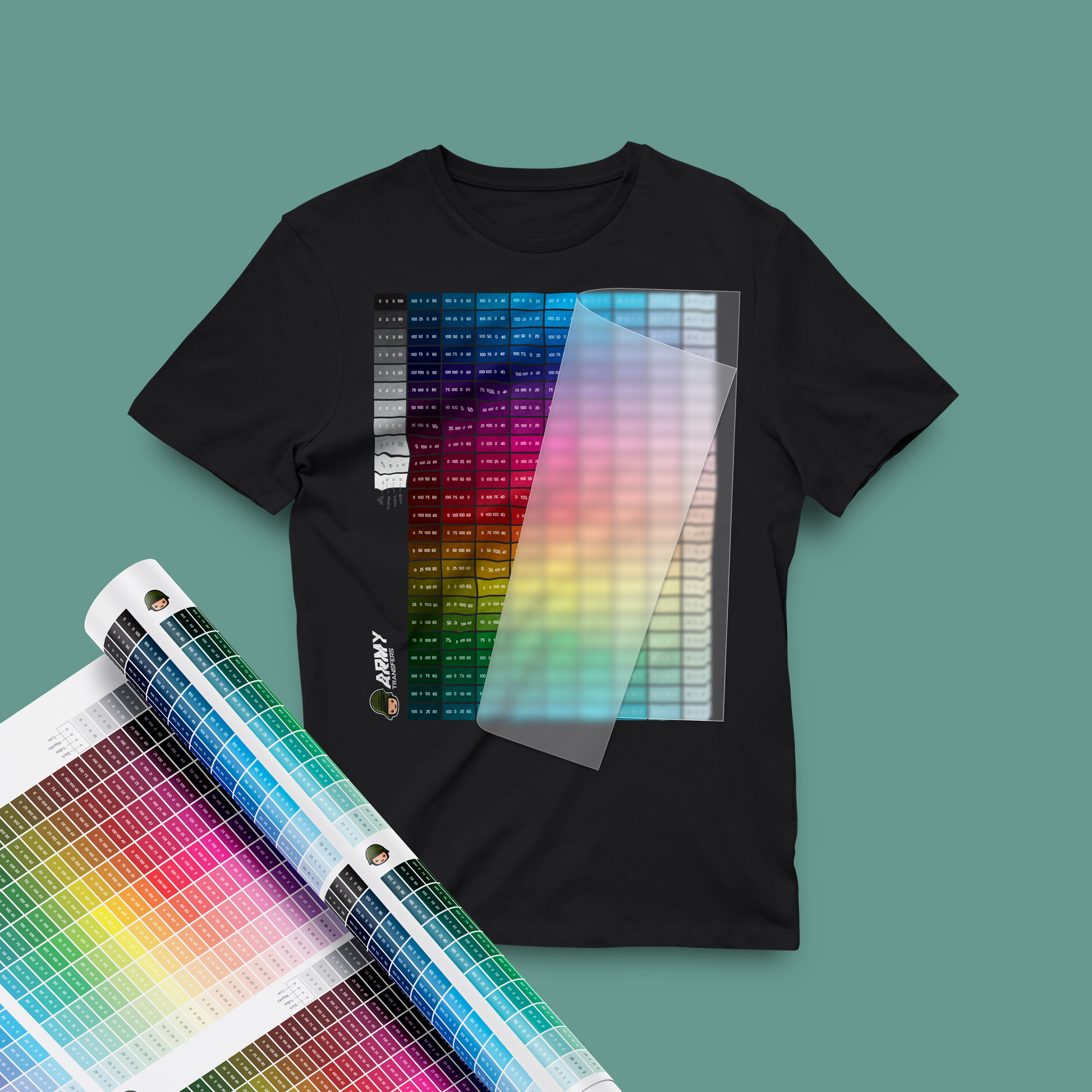 DTF Color Matching System – Production Reference