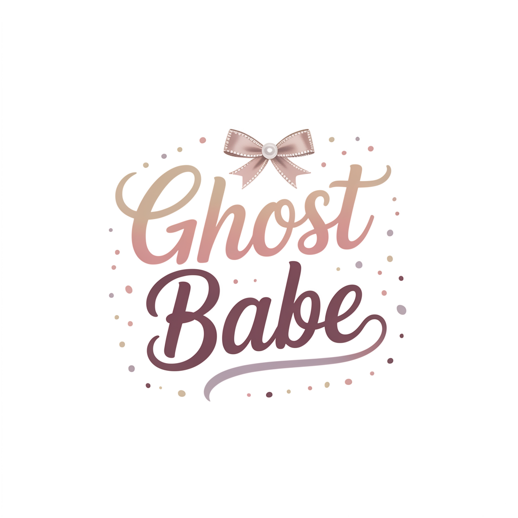 Coquette Ghost Babe DTF transfer