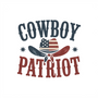 Cowboy Patriot DTF transfer