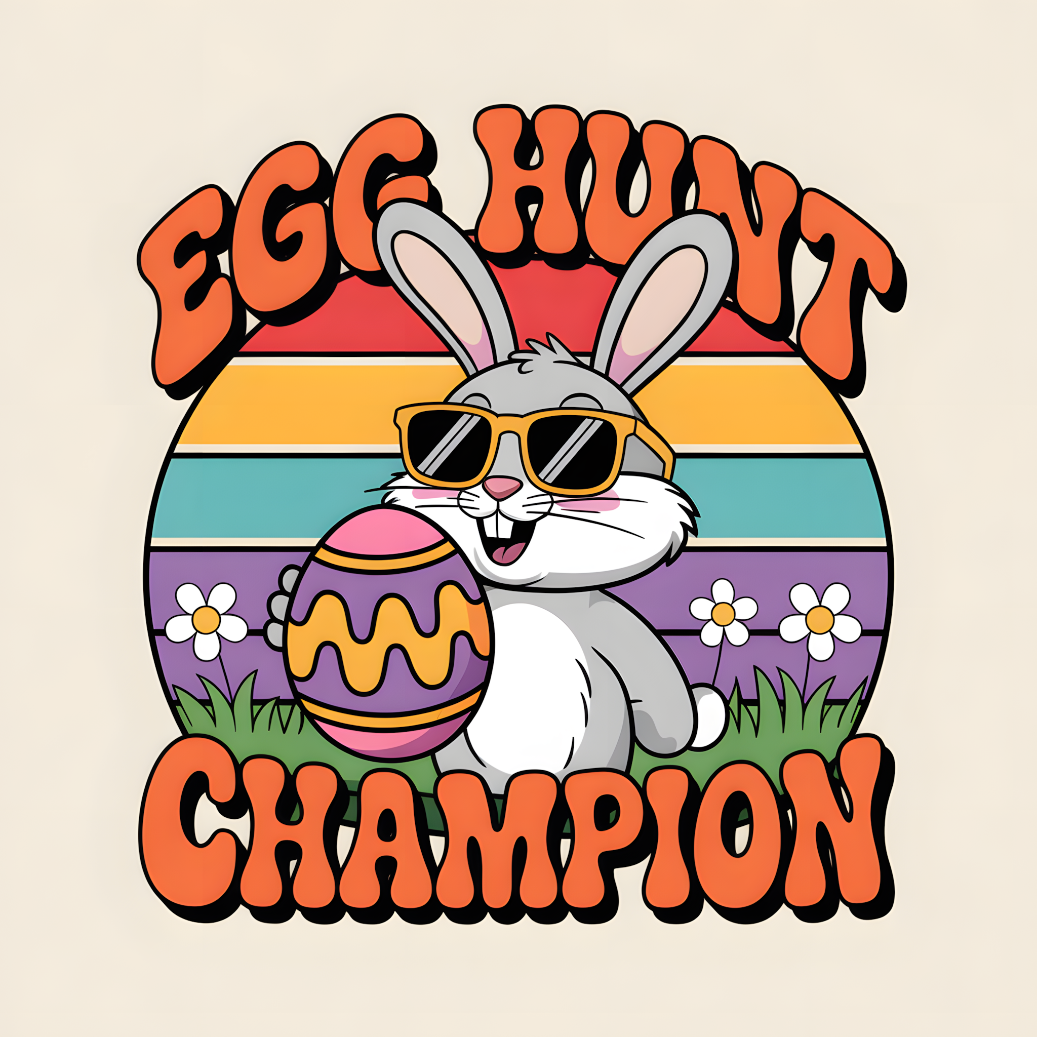 Egg Hunt Champion – Single DTF Transfer