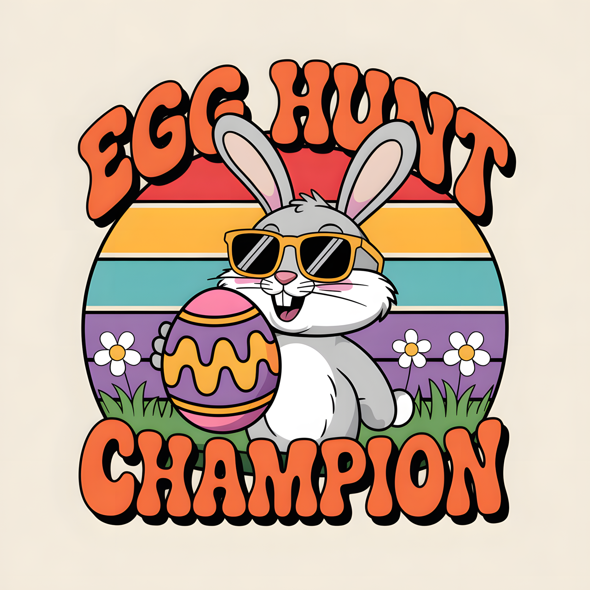 Egg Hunt Champion – Single DTF Transfer