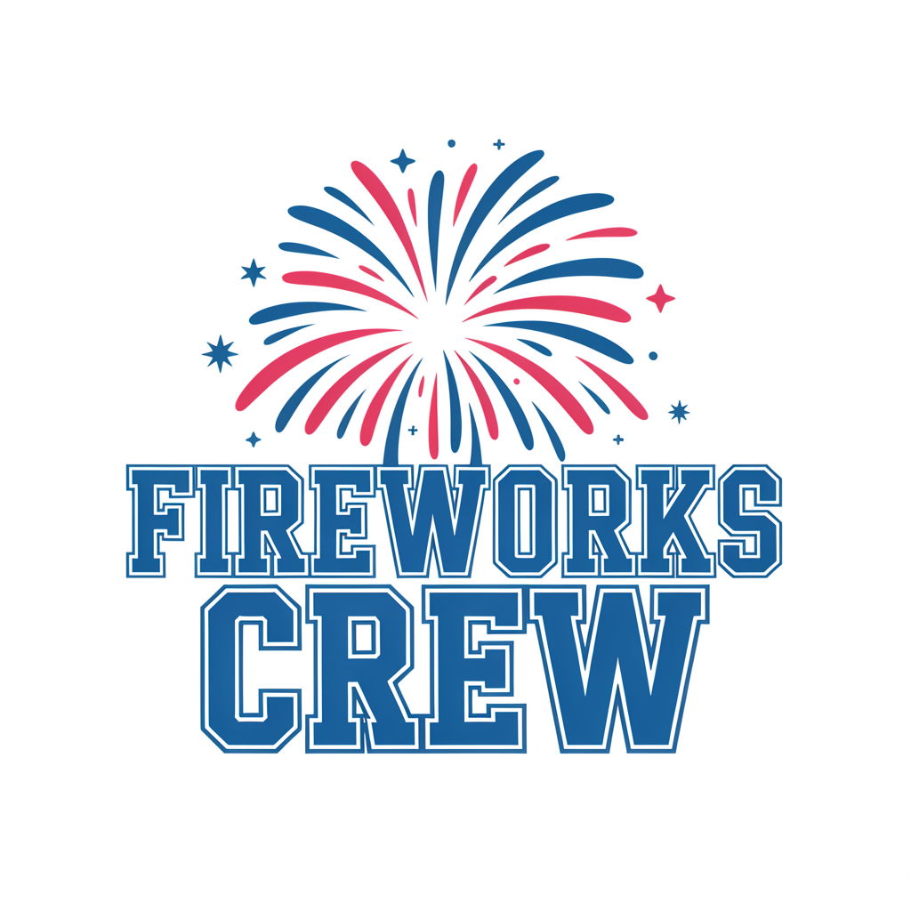 Fireworks Crew DTF transfer