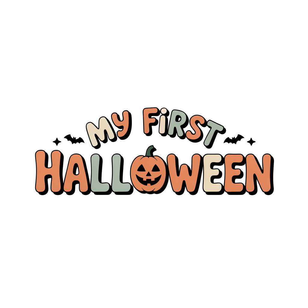First Halloween DTF transfer