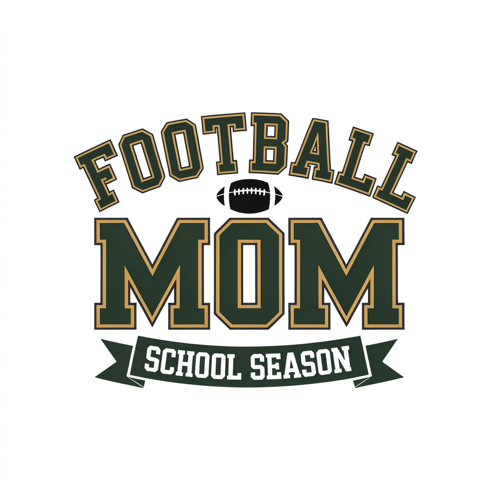 Football Mom School Season DTF transfer