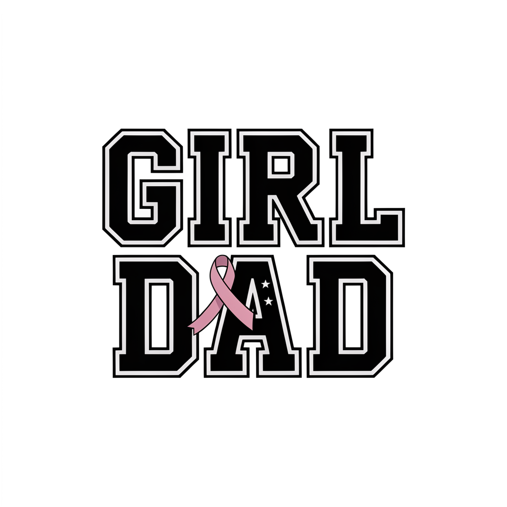 Girl Dad DTF transfer