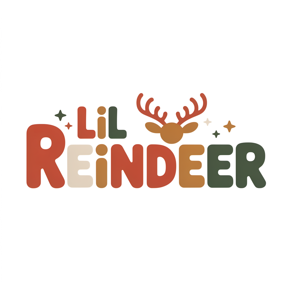 Lil Reindeer DTF transfer