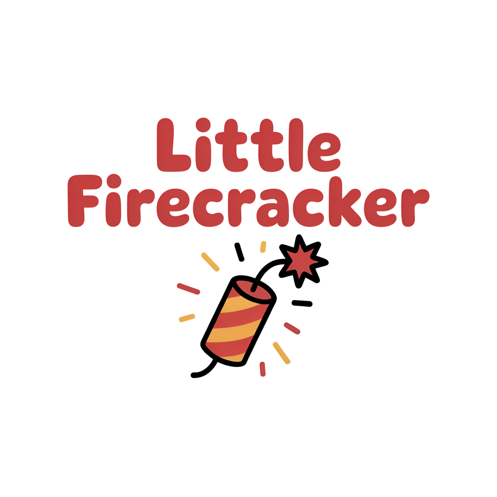 Little Firecracker DTF transfer