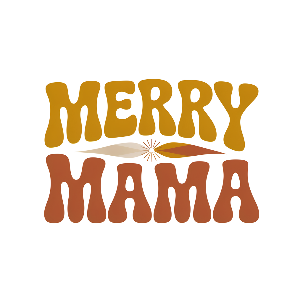 Merry Mama DTF transfer