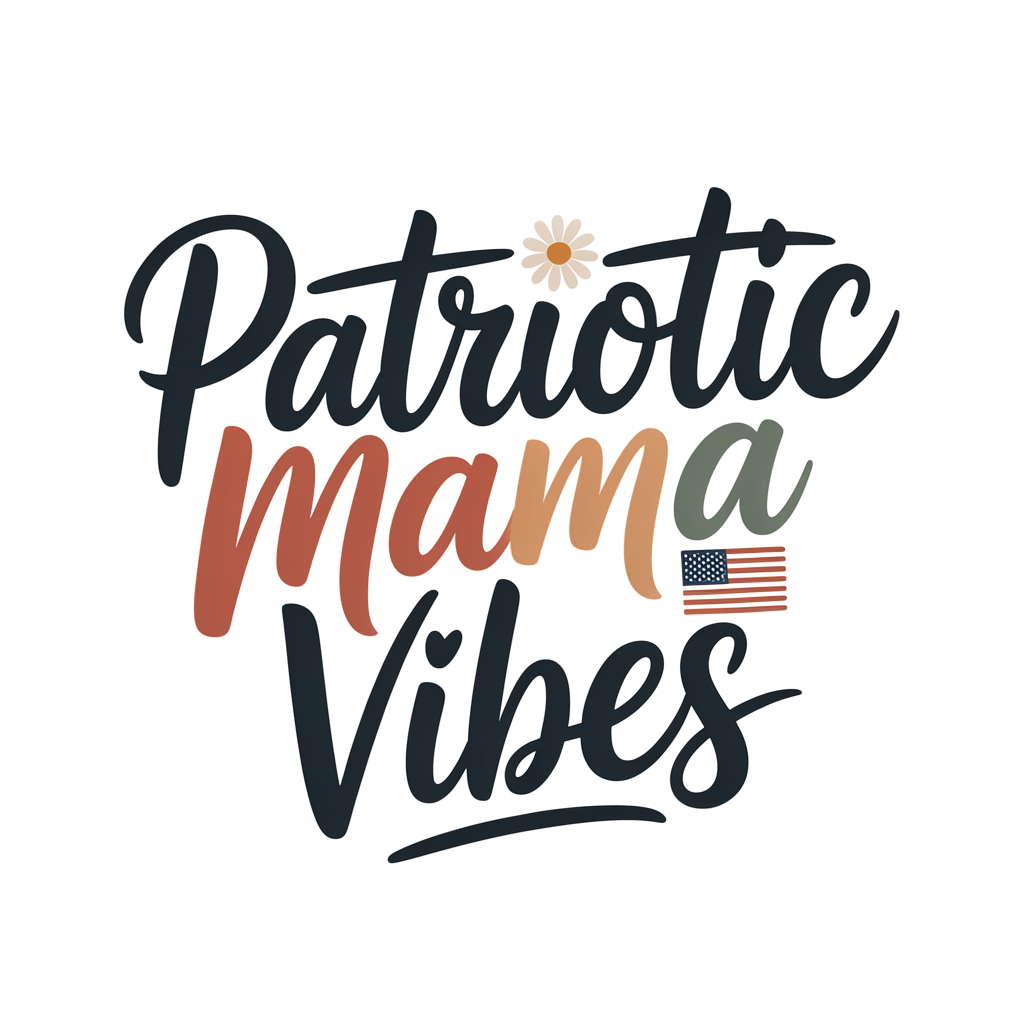 Patriotic Mama Vibes DTF transfer