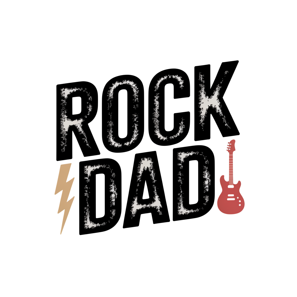Rock Dad DTF transfer