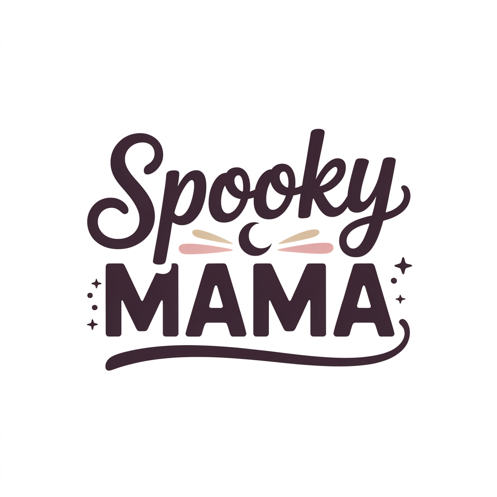Spooky Mama DTF transfer