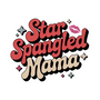 Star Spangled Mama DTF transfer