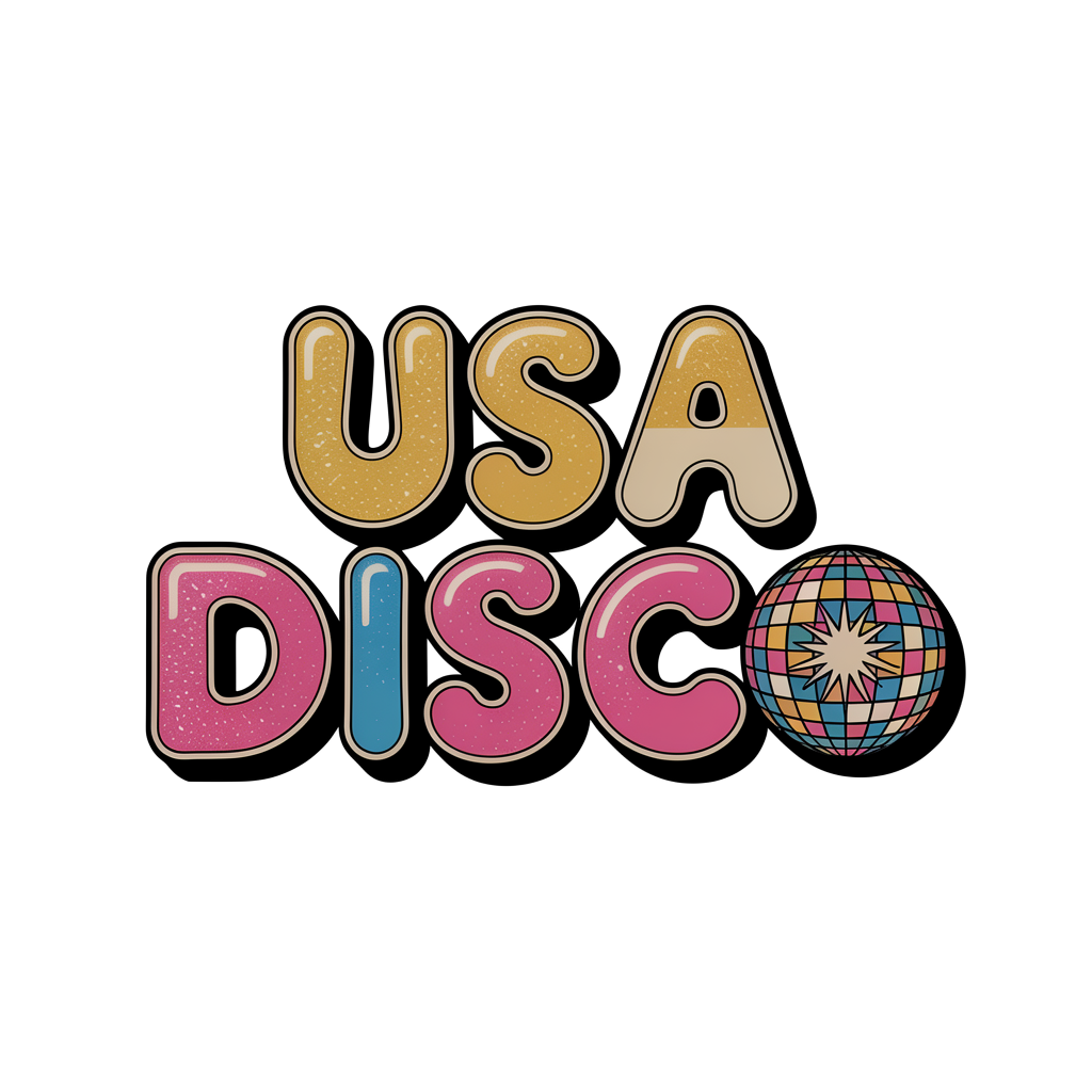 USA Disco DTF transfer