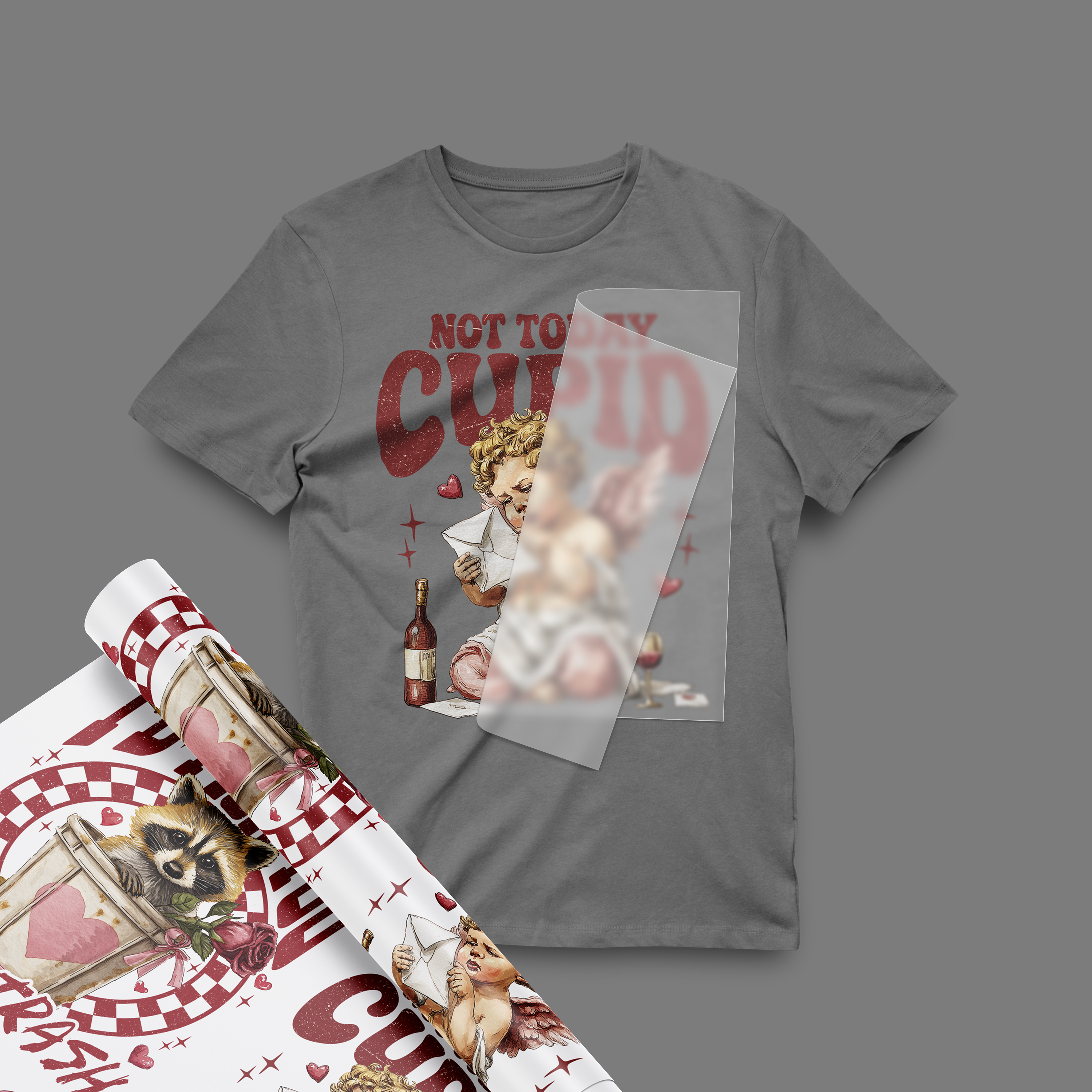 Valentines retro press ready bundle