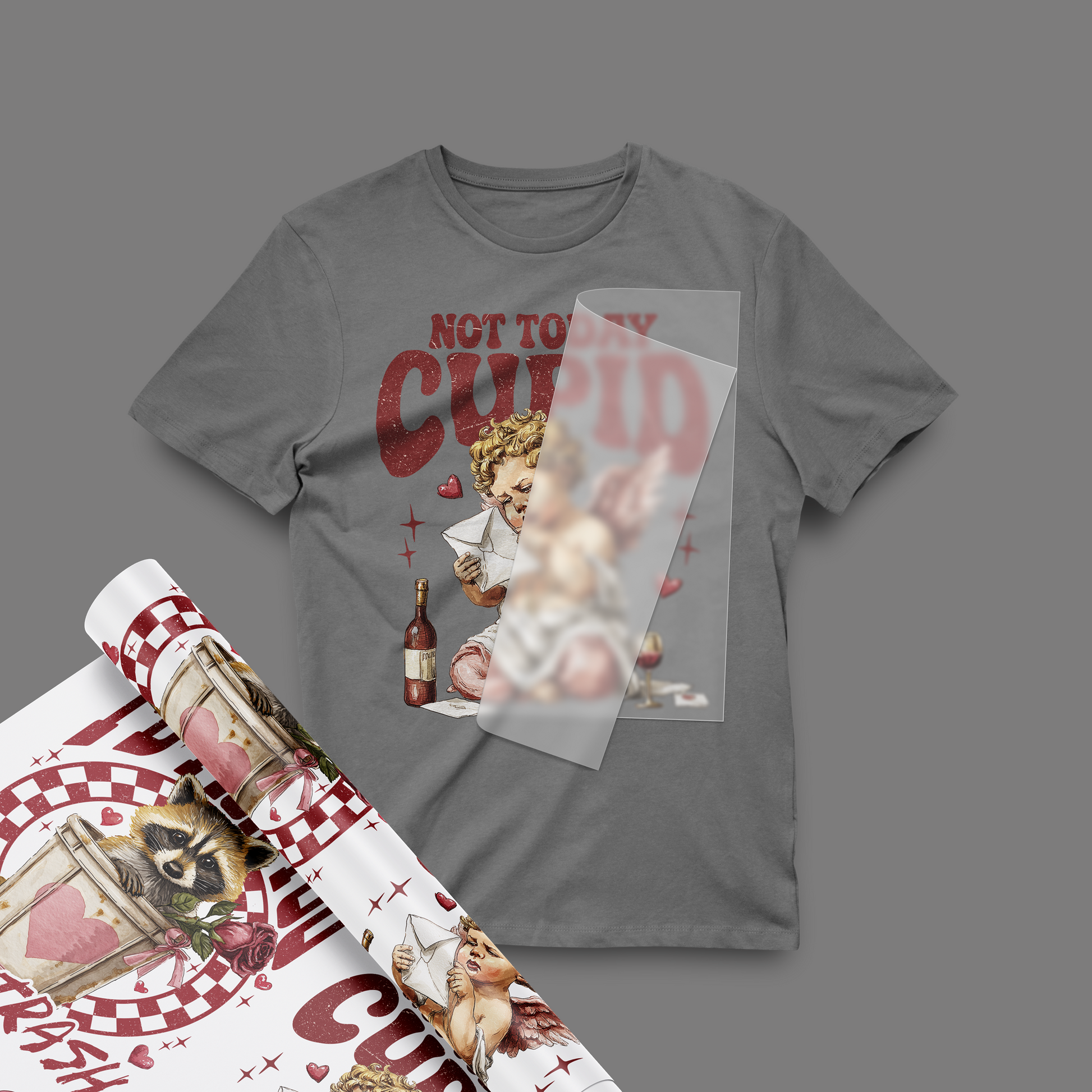 Valentines retro press ready bundle